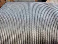 BS ASTM DIN Galvanized Steel Stranded Wire 19x2.55mm For ACSR Conductor